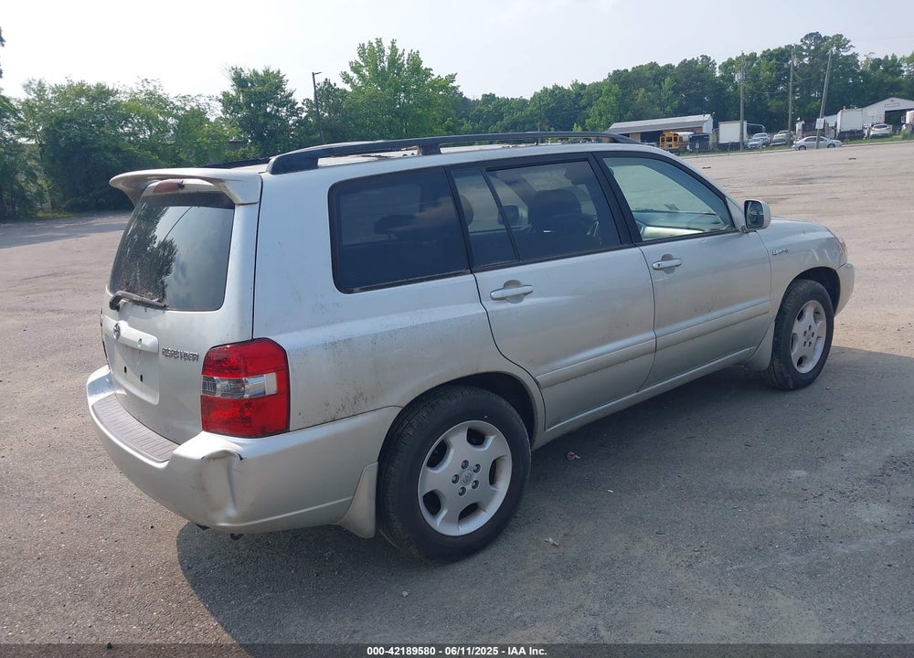 2005 TOYOTA HIGHLANDER LIMITED V6 VIN: JTEDP21A550085372