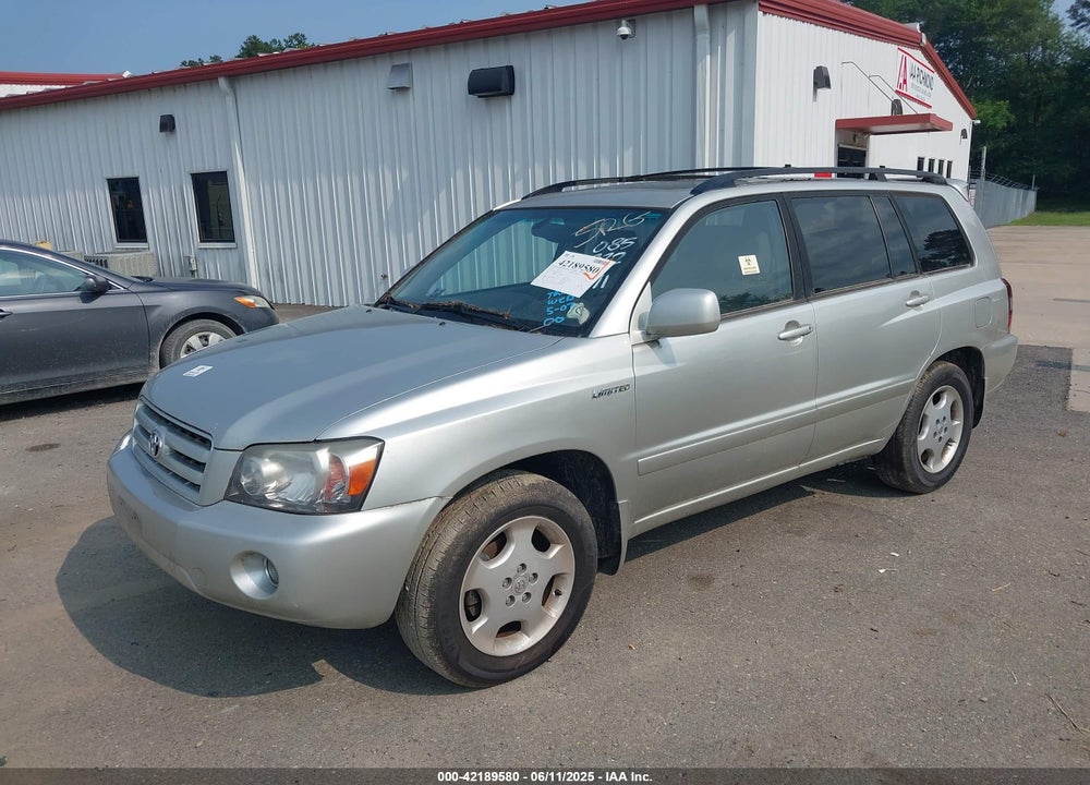 2005 TOYOTA HIGHLANDER LIMITED V6 VIN: JTEDP21A550085372