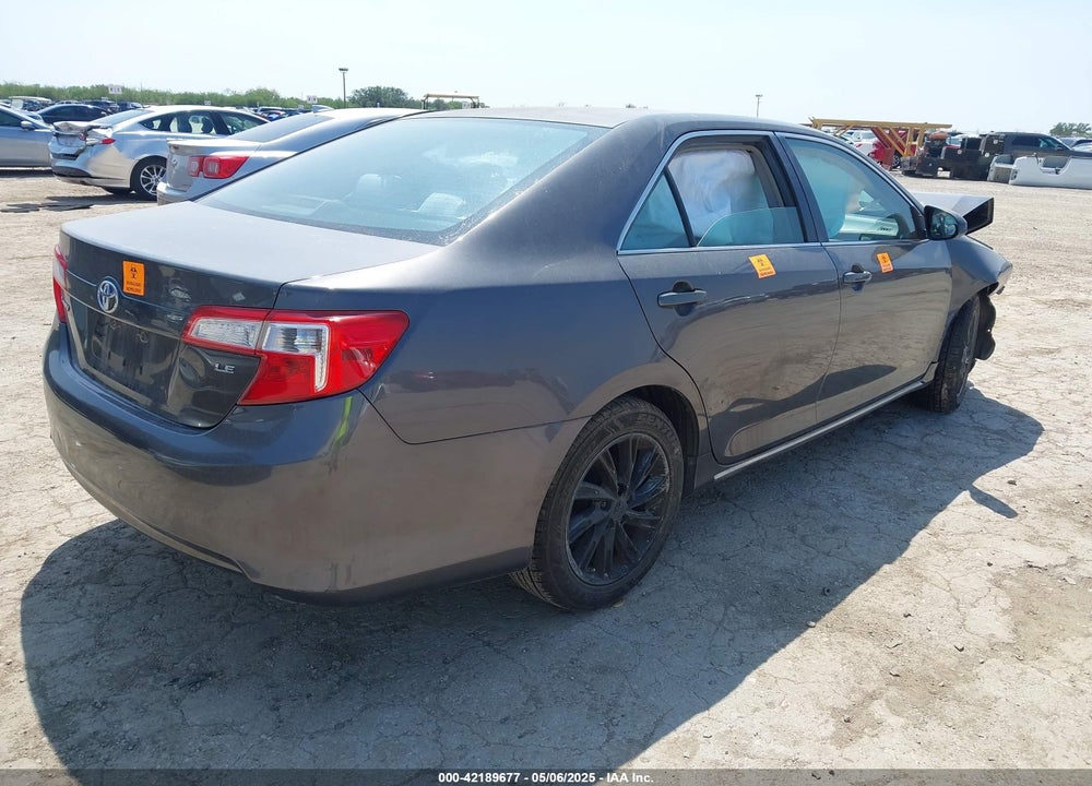 2012 TOYOTA CAMRY LE VIN: 4T4BF1FKXCR166918