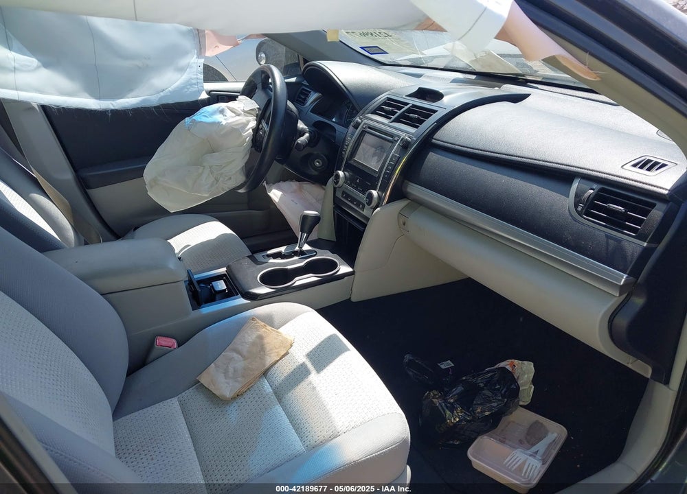 2012 TOYOTA CAMRY LE VIN: 4T4BF1FKXCR166918