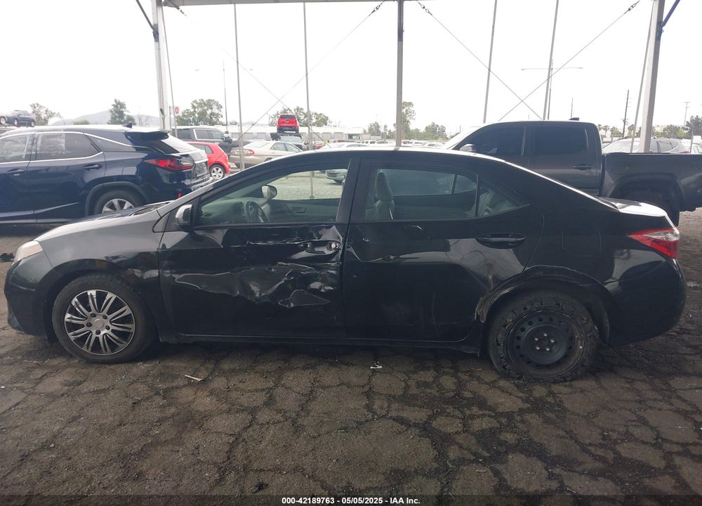 2016 TOYOTA COROLLA VIN: 2T1BURHE5GC701117