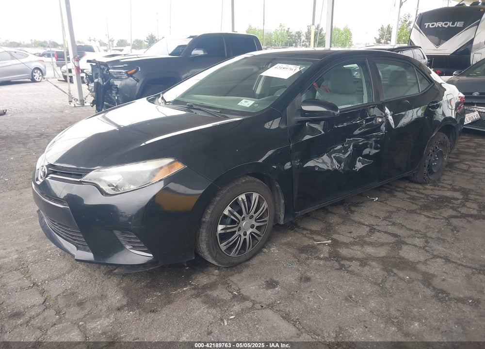 2016 TOYOTA COROLLA VIN: 2T1BURHE5GC701117