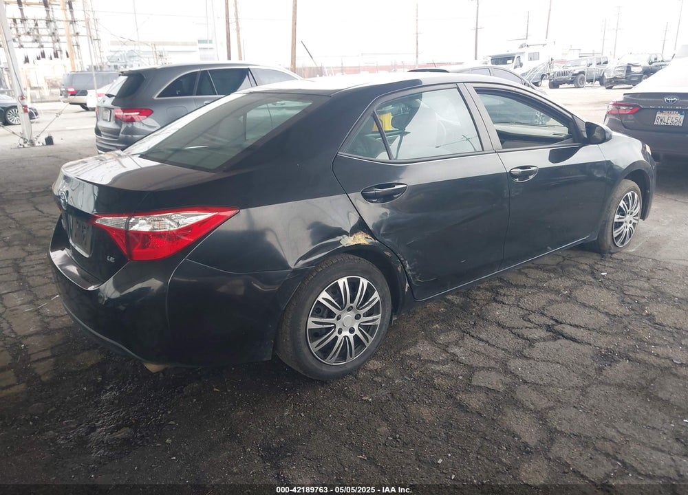 2016 TOYOTA COROLLA VIN: 2T1BURHE5GC701117