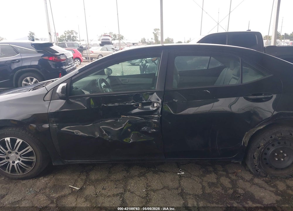 2016 TOYOTA COROLLA VIN: 2T1BURHE5GC701117