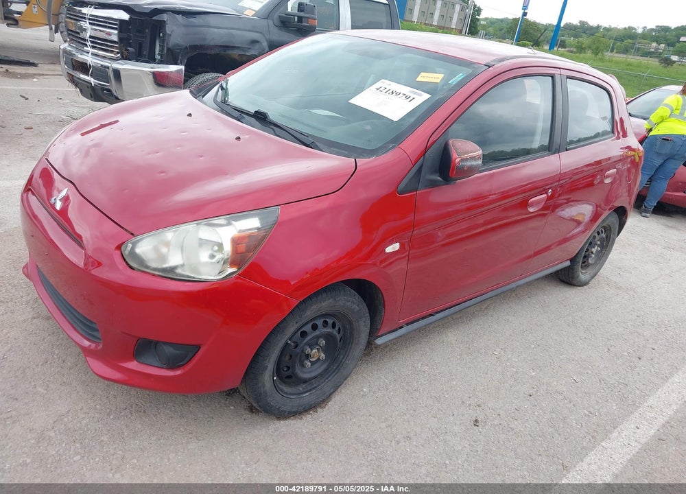 2015 MITSUBISHI MIRAGE VIN: ML32A3HJ2FH060217
