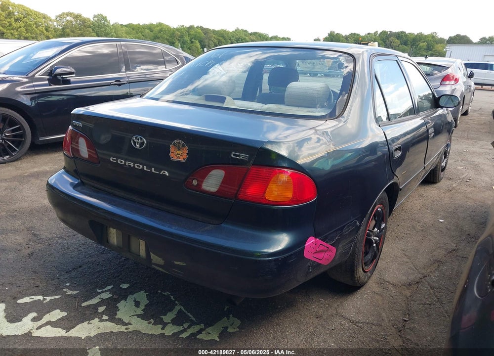 1999 TOYOTA COROLLA CE VIN: 2T1BR12EXXC125004