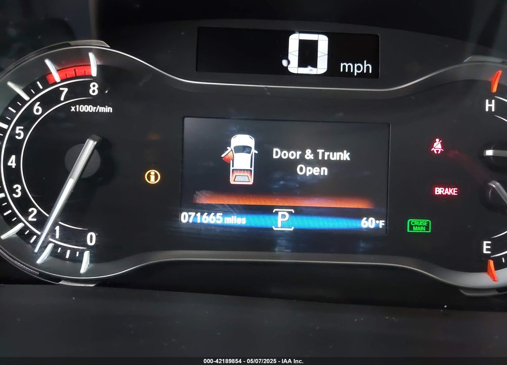 2019 HONDA RIDGELINE RTL-T VIN: 5FPYK2F69KB004726