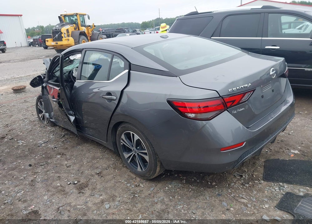 2022 NISSAN SENTRA VIN: 3N1AB8CV9NY275287