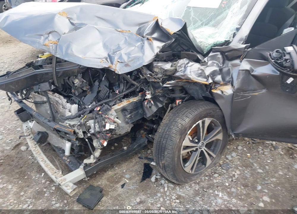 2022 NISSAN SENTRA VIN: 3N1AB8CV9NY275287