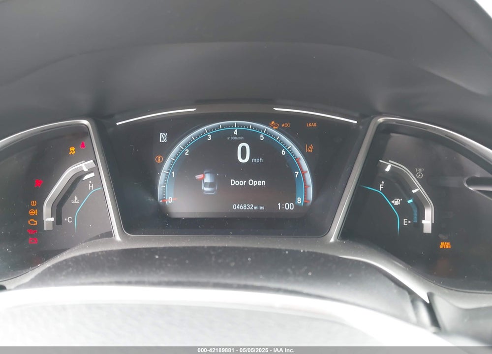 2020 HONDA CIVIC VIN: 19XFC1F37LE014921