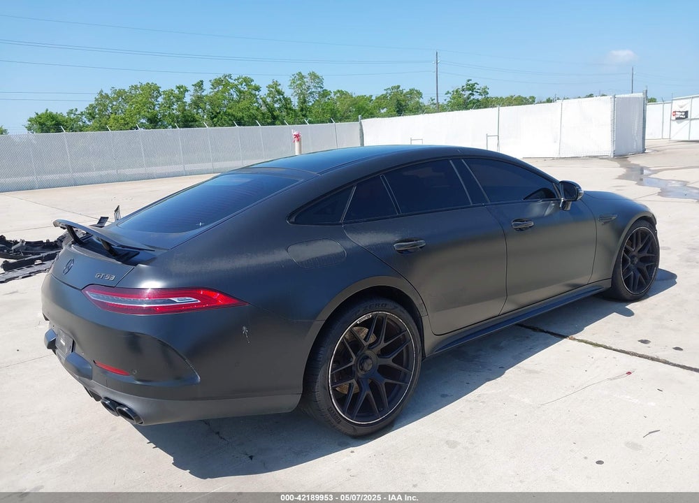 2020 MERCEDES-BENZ AMG GT 53 4-DOOR COUPE VIN: WDD7X6BB5LA015478