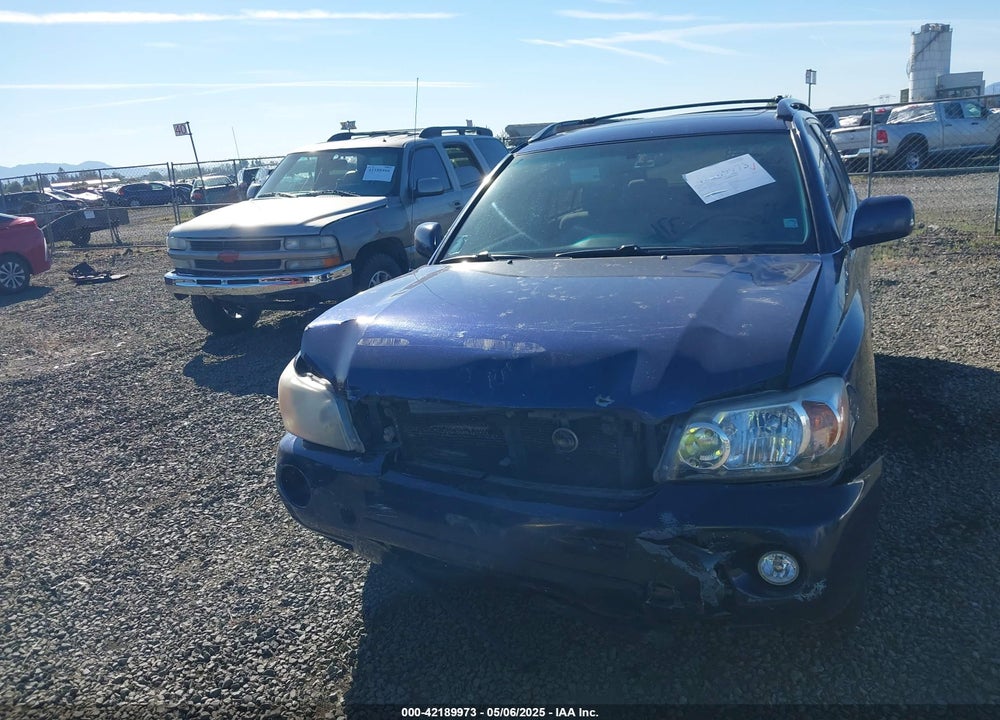 2004 TOYOTA HIGHLANDER V6 VIN: JTEEP21A840042289