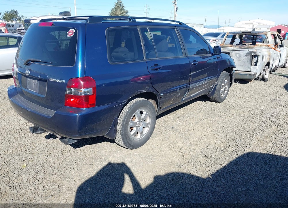 2004 TOYOTA HIGHLANDER V6 VIN: JTEEP21A840042289