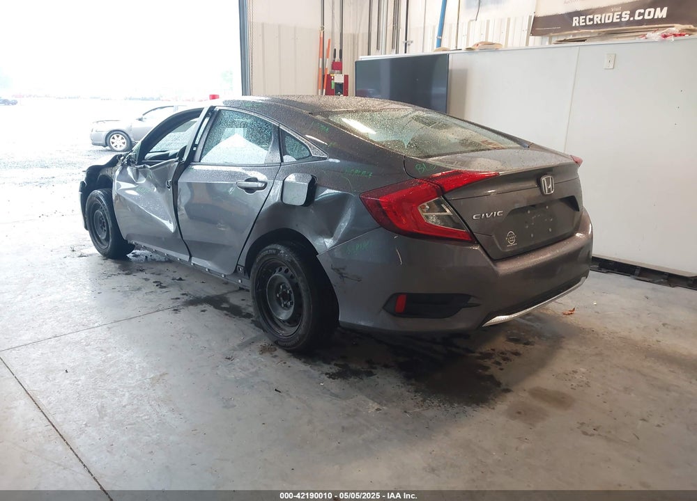 2020 HONDA CIVIC VIN: 2HGFC2F64LH525248