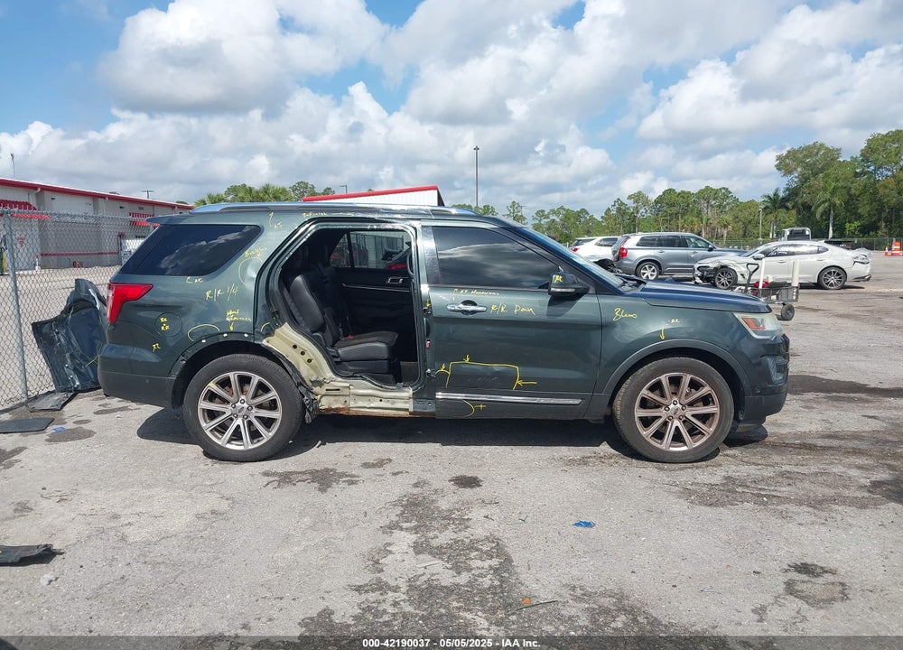 2016 FORD EXPLORER VIN: 1FM5K8FH5GGB16366