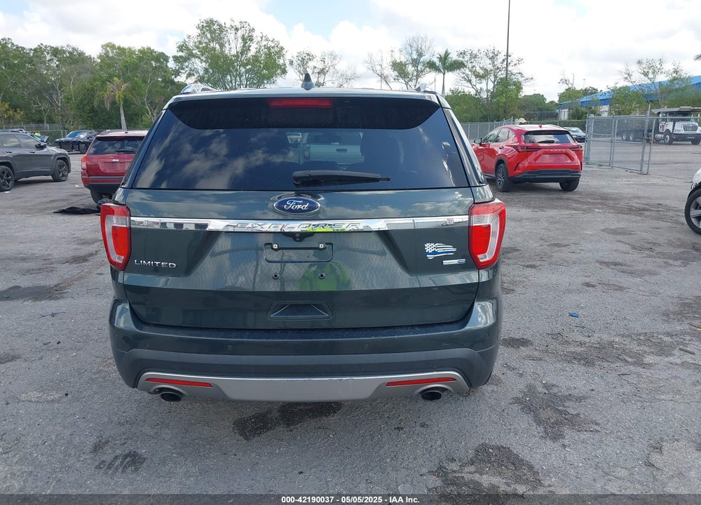 2016 FORD EXPLORER VIN: 1FM5K8FH5GGB16366