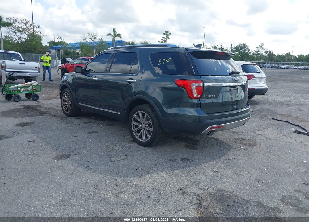 2016 FORD EXPLORER VIN: 1FM5K8FH5GGB16366