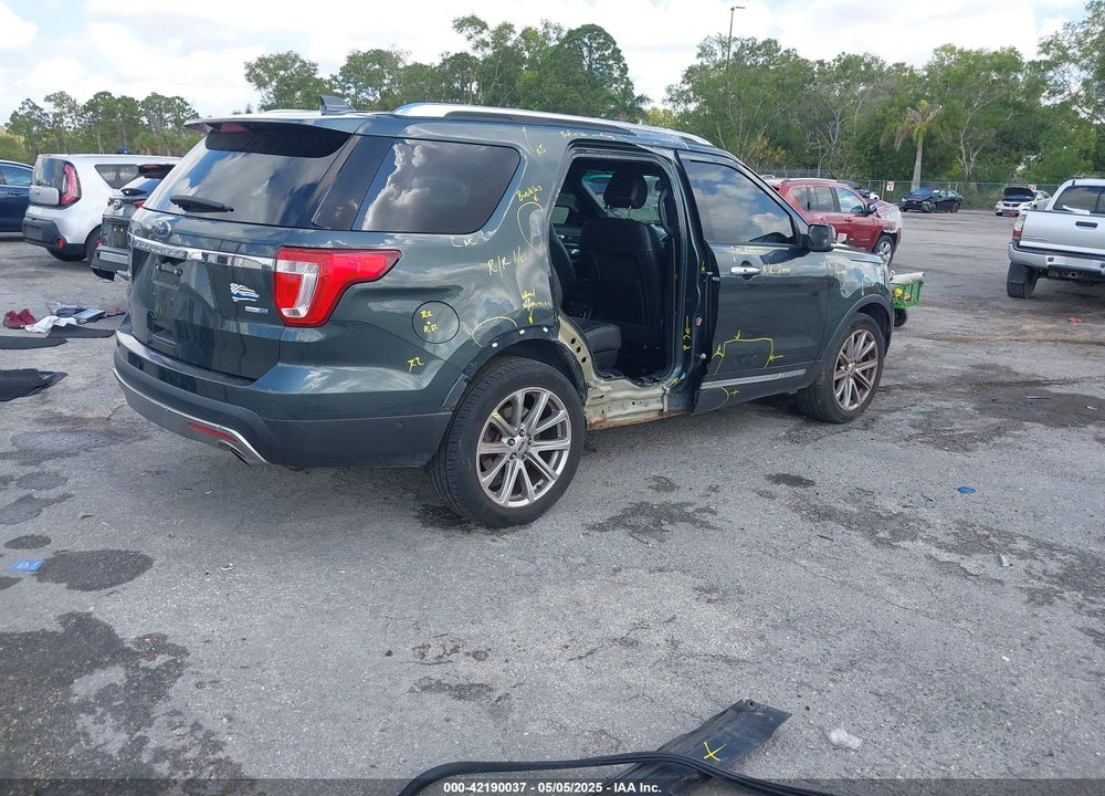 2016 FORD EXPLORER VIN: 1FM5K8FH5GGB16366