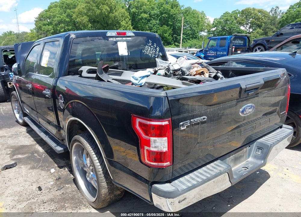 2018 FORD F150 VIN: 1FTEW1CB8JFD14999