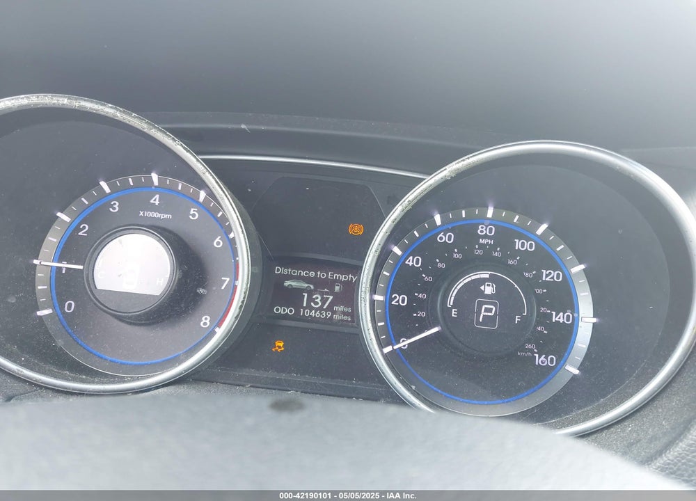 2013 HYUNDAI SONATA VIN: 5NPEB4AC0DH510051