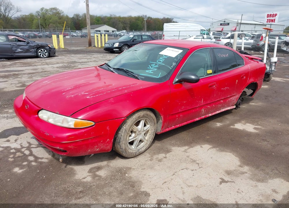 2003 OLDSMOBILE ALERO GL1 VIN: 1G3NL52F63C321300