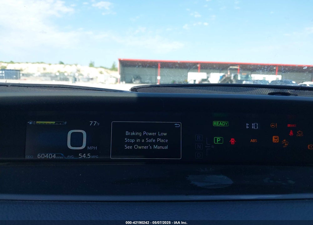 2020 TOYOTA PRIUS VIN: JTDKARFU8L3126291