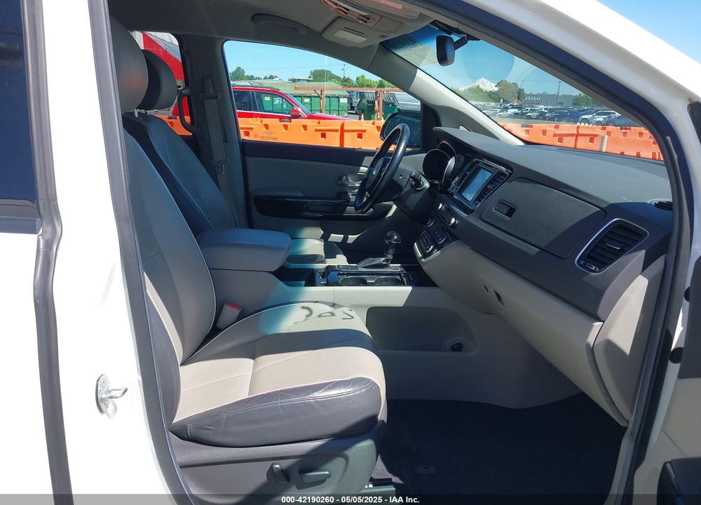 2015 KIA SEDONA SX VIN: KNDMC5C17F6033576