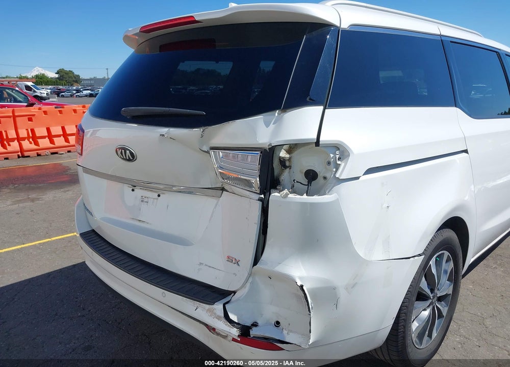 2015 KIA SEDONA SX VIN: KNDMC5C17F6033576