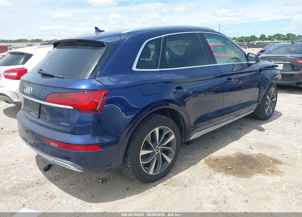 2021 AUDI Q5 PREMIUM 45 TFSI QUATTRO S TRONIC VIN: WA1AAAFY7M2004975