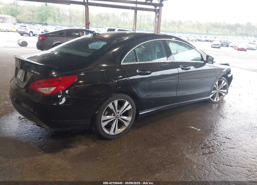 2018 MERCEDES-BENZ CLA 250 4MATIC VIN: WDDSJ4GB0JN656567