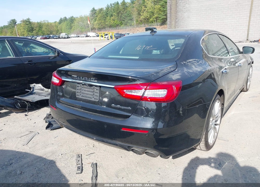 2017 MASERATI QUATTROPORTE S Q4 GRANLUSSO VIN: ZAM56RRL5H1204266