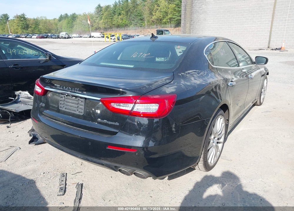 2017 MASERATI QUATTROPORTE S Q4 GRANLUSSO VIN: ZAM56RRL5H1204266