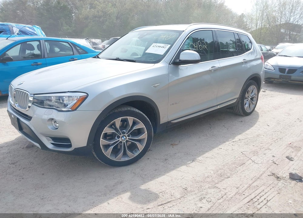 2017 BMW X3 XDRIVE28I VIN: 5UXWX9C36H0W76799