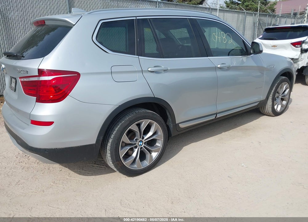 2017 BMW X3 XDRIVE28I VIN: 5UXWX9C36H0W76799