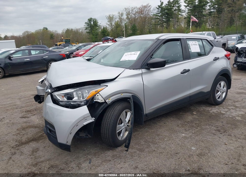 2020 NISSAN KICKS S XTRONIC CVT VIN: 3N1CP5BV9LL563069