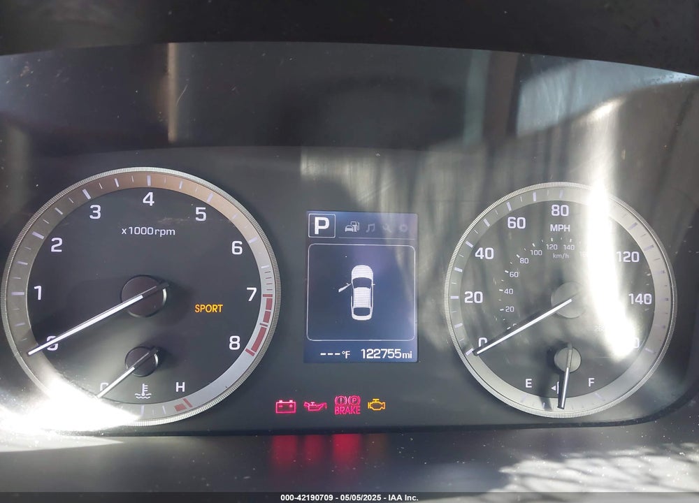 2015 HYUNDAI SONATA SE VIN: 5NPE24AF4FH169296