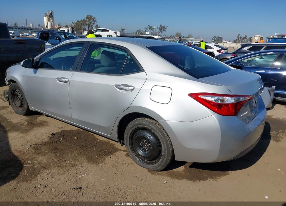 2014 TOYOTA COROLLA LE PLUS VIN: 5YFBURHE6EP001765