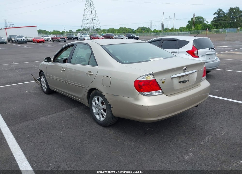 2005 TOYOTA CAMRY VIN: 4T1BE30K35U098868