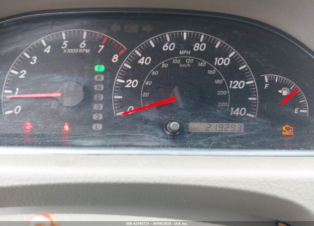 2005 TOYOTA CAMRY VIN: 4T1BE30K35U098868