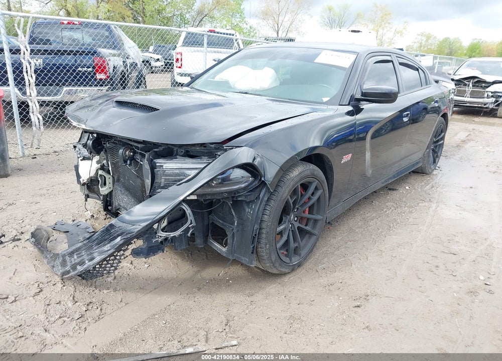 2022 DODGE CHARGER VIN: 2C3CDXGJ4NH178199