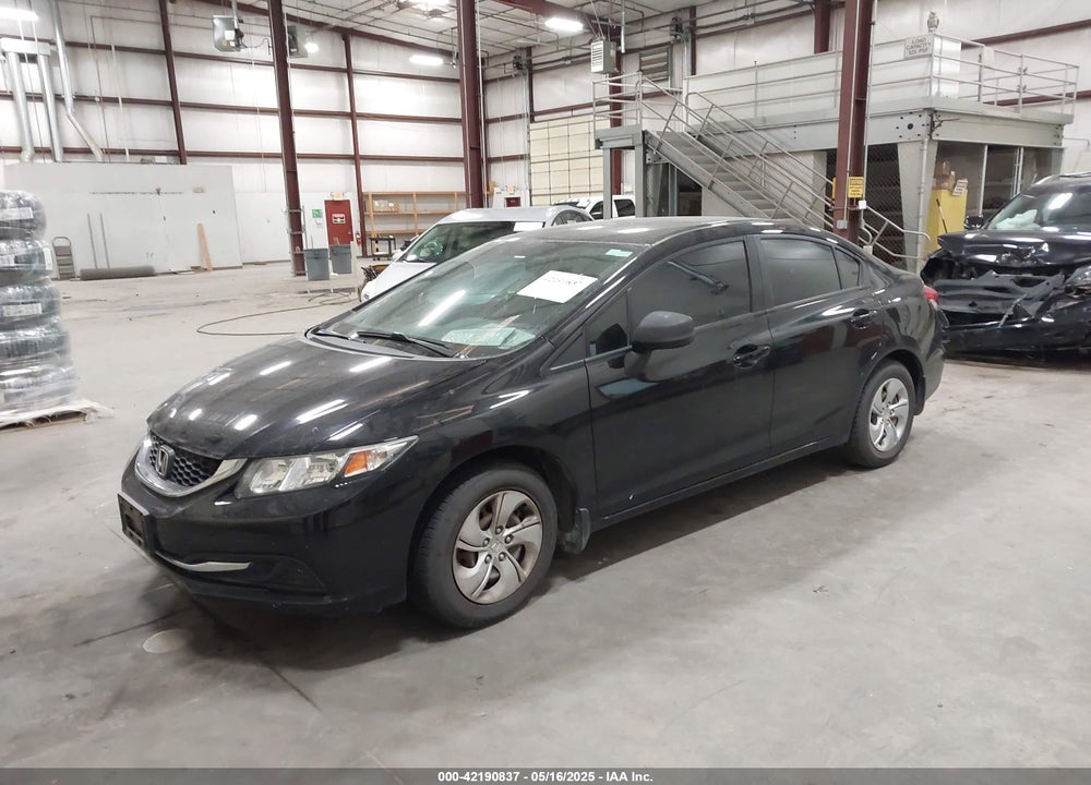 2013 HONDA CIVIC VIN: 19XFB2F53DE069586
