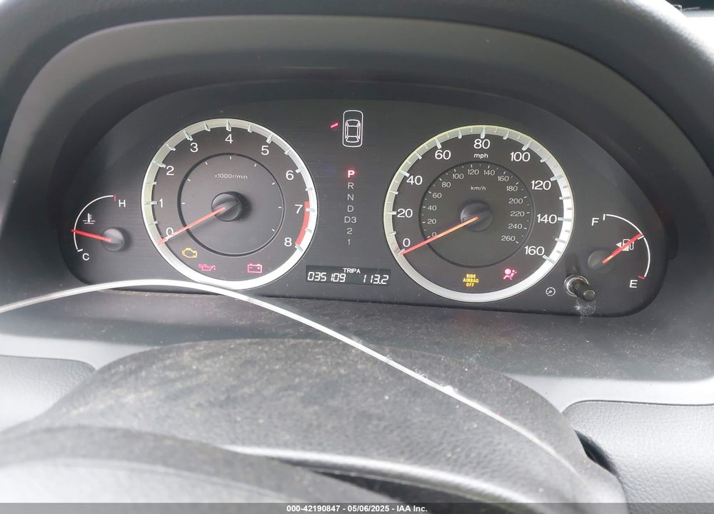 2009 HONDA ACCORD 2.4 LX VIN: 1HGCP26349A025420