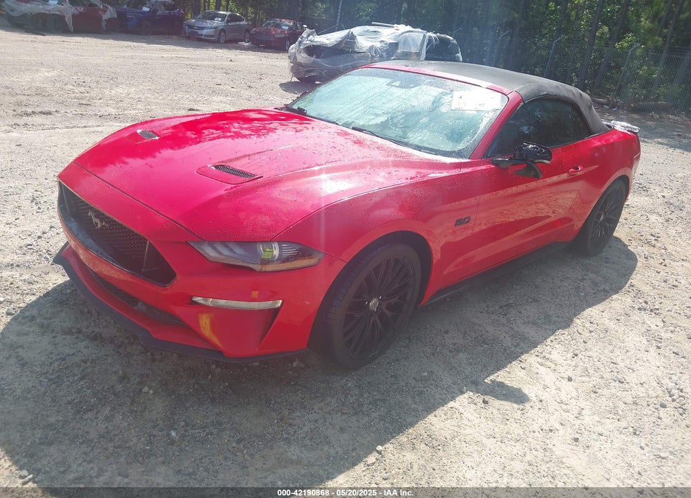 2019 FORD MUSTANG GT PREMIUM VIN: 1FATP8FF7K5204955