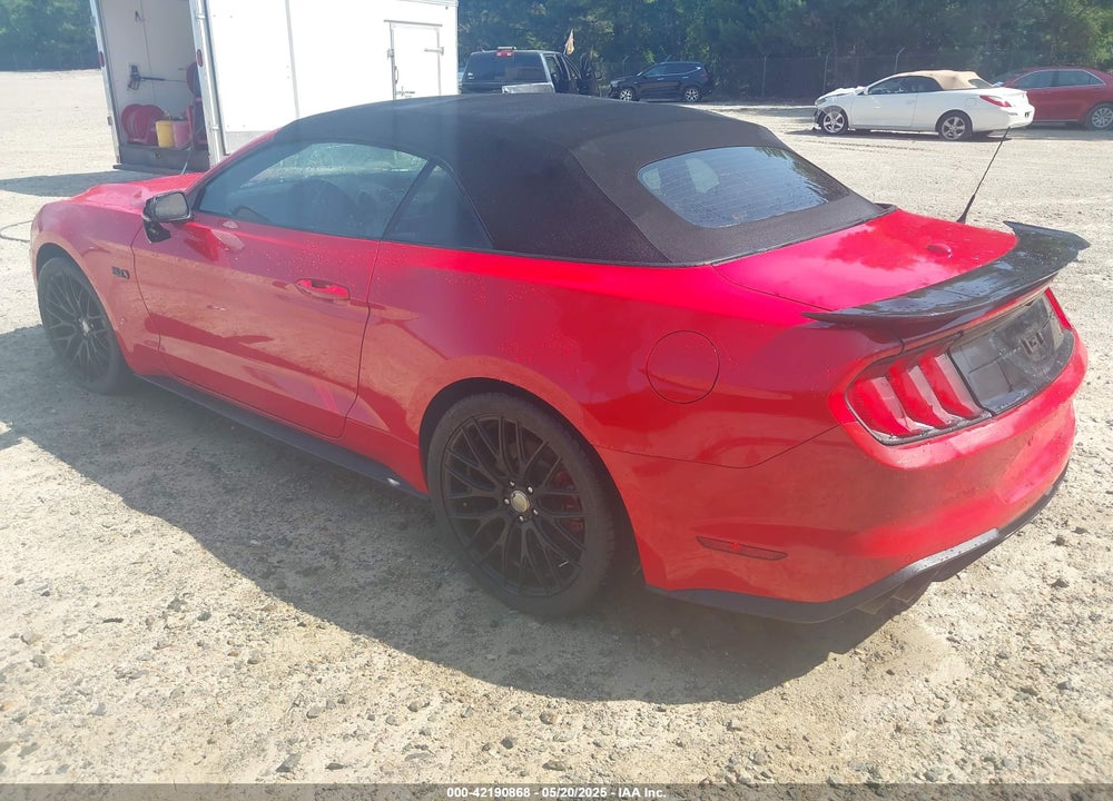 2019 FORD MUSTANG GT PREMIUM VIN: 1FATP8FF7K5204955