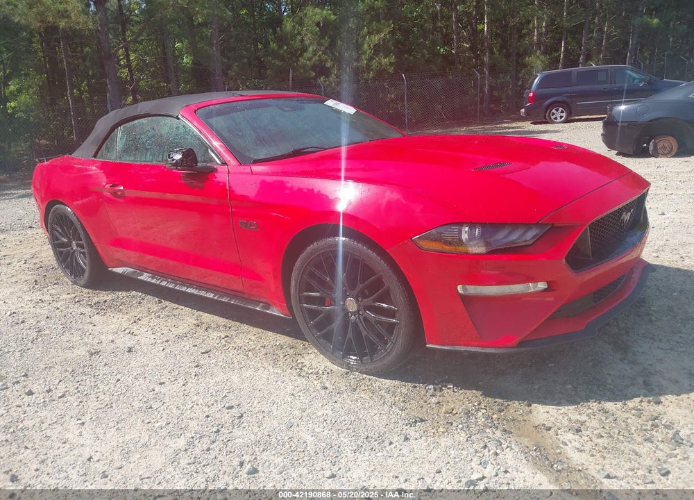 2019 FORD MUSTANG GT PREMIUM VIN: 1FATP8FF7K5204955