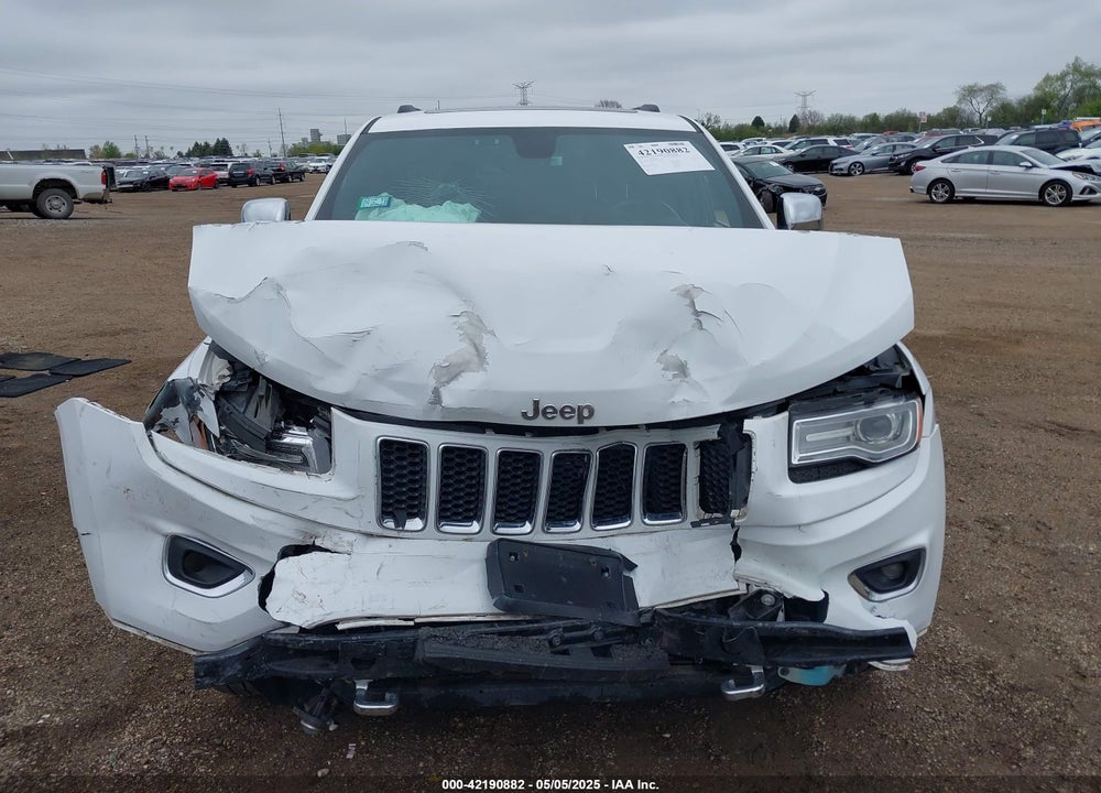 2015 JEEP GRAND CHEROKEE OVERLAND VIN: 1C4RJECG5FC780093