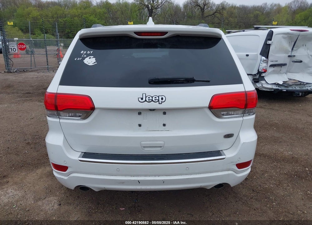 2015 JEEP GRAND CHEROKEE OVERLAND VIN: 1C4RJECG5FC780093