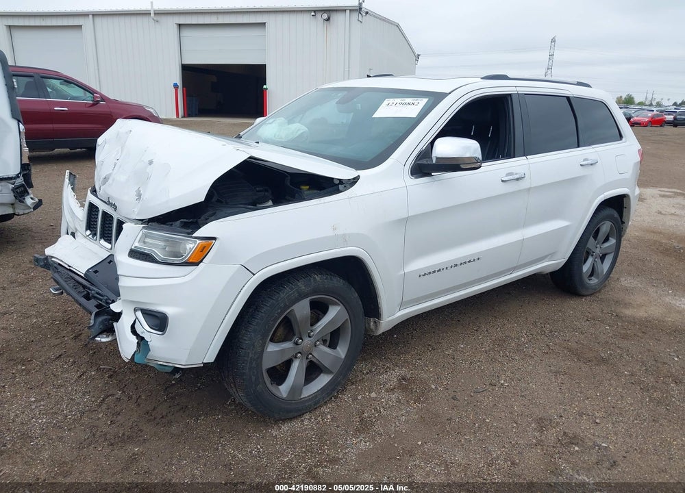 2015 JEEP GRAND CHEROKEE OVERLAND VIN: 1C4RJECG5FC780093