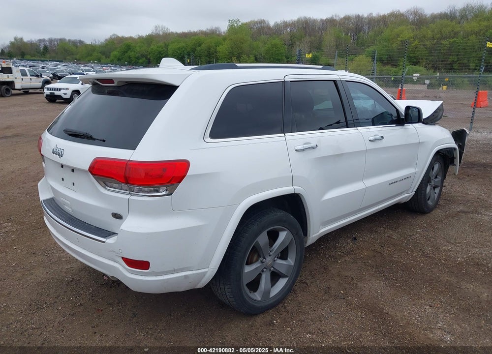 2015 JEEP GRAND CHEROKEE OVERLAND VIN: 1C4RJECG5FC780093