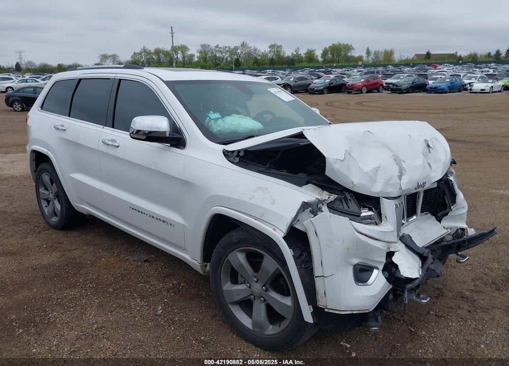 2015 JEEP GRAND CHEROKEE OVERLAND VIN: 1C4RJECG5FC780093